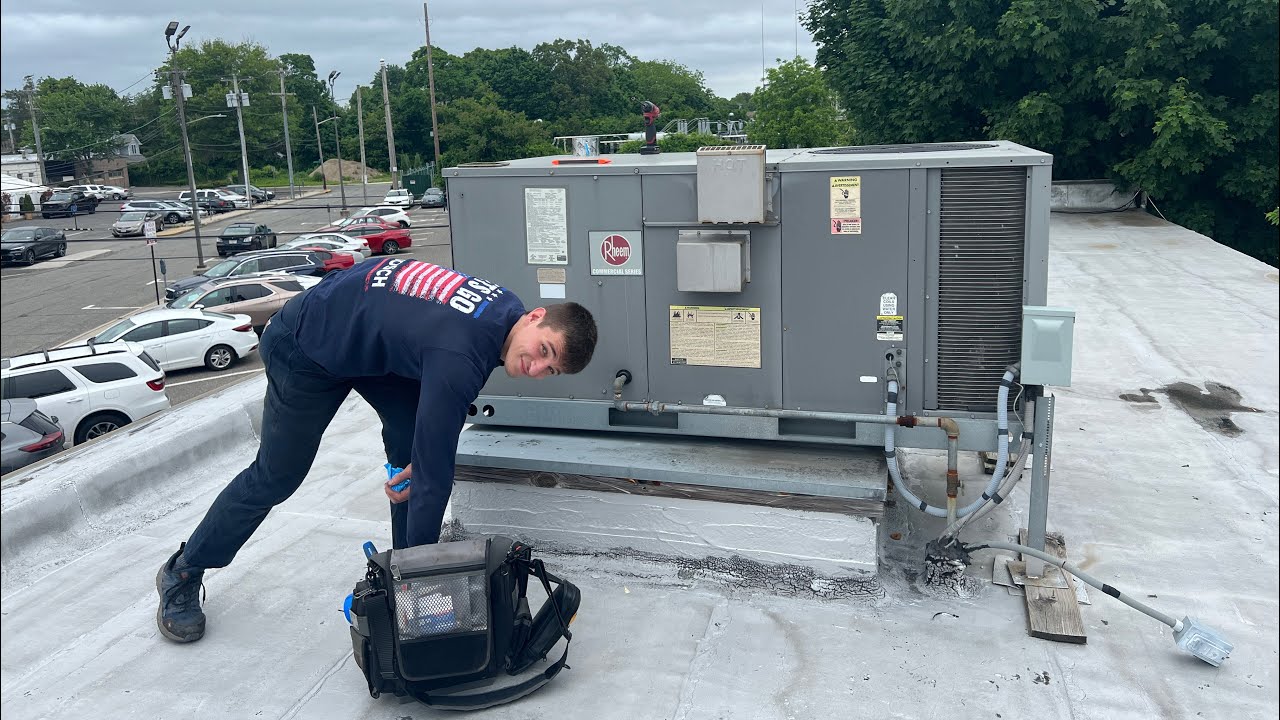 Did I Hack This Rheem Commercial Rooftop Unit? - YouTube