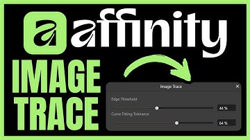 How To USE IMAGE TRACE In Affinity 3 (QUICK & EASY) 2025
