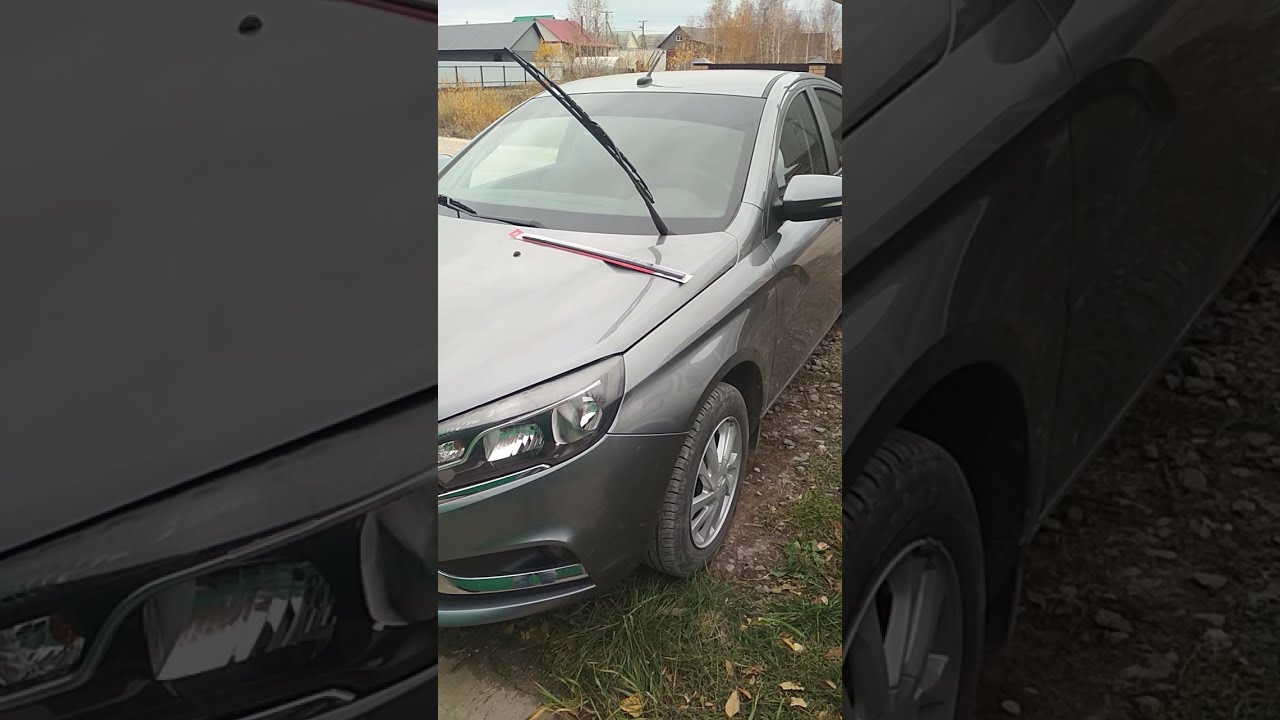 Поменять резинку на дворниках веста