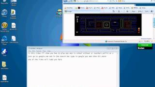 how to play pacman in school.avi screenshot 3