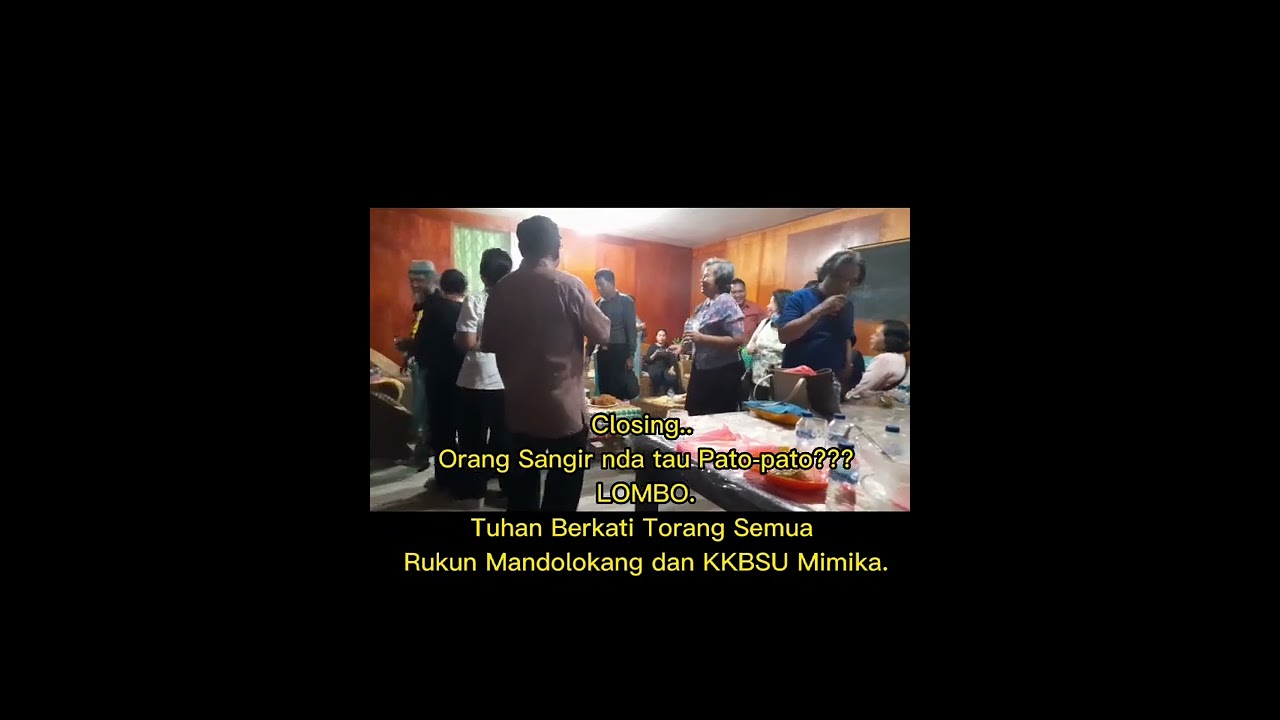 KKBSU Mimika visit rukun KKTM, Rukun Dumoga, & rukun Mandolokang 