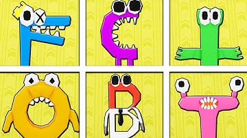 I UNLOCKED ALL 6 NEW ESCAPE BACKROOMS MORPHS ! ROBLOX (ALPHABET LORE RAINBOW FRIENDS MORPHS)