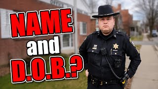 INTIMIDATION FAIL - ID REFUSAL