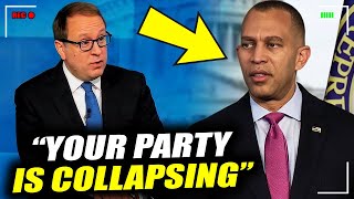 Hakeem Jeffries MELTS DOWN When ABC EXPOSES Democrat Collapse