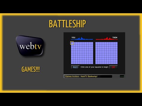 WebTV JavaScript Game - BATTLESHIP