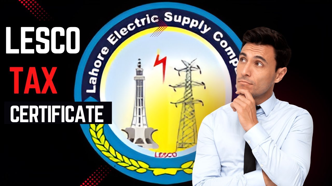 Lesco Tax Certificate 2023-24 - YouTube