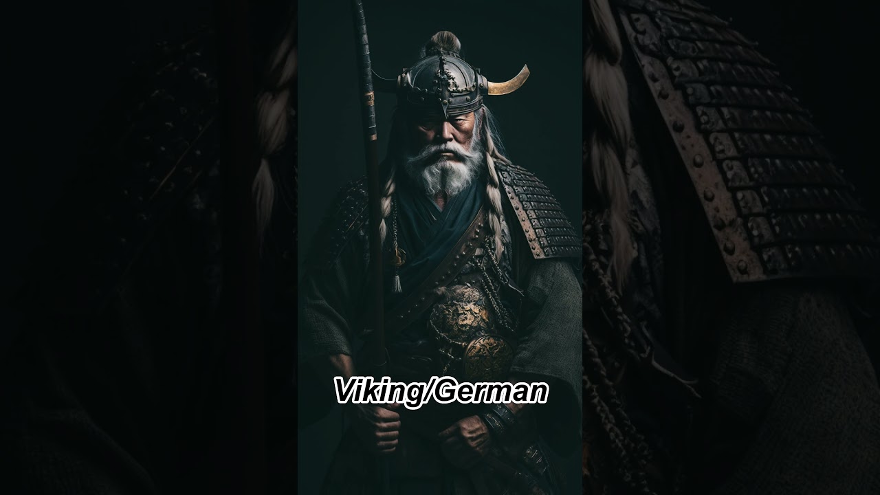 Countries as samurai sensei AI Generated