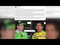 Biffle family reacts to passing of Kyle Busch