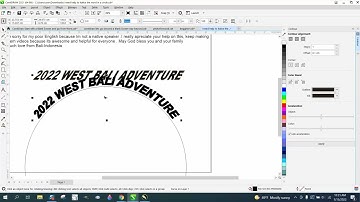 Corel Draw Tips & Tricks Text to Path with a font that you want to be Italic