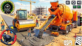 City Park Construction: JCB Excavator Sand Dumping - Android Gameplay screenshot 3