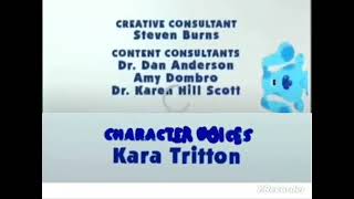 Blues Clues Uk Mailboxs Birthday Credits