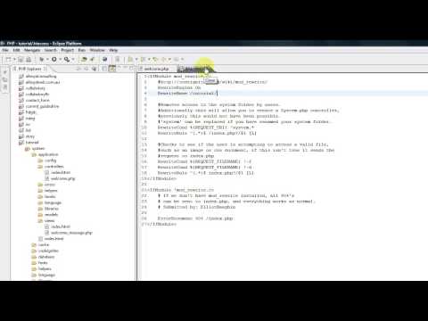CodeIgniter   Getting Started, Removing index php