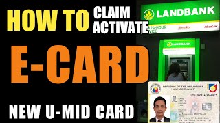 HOW 🤔 to CLAIM & ACTIVATE NEW U-MID E-CARD from LANDBANK? TIPS WHAT to PREPARE, FORGOT PIN? SerSam