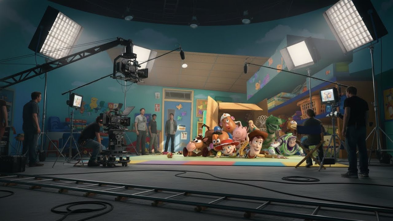 BACK STAGE PIXAR ANIMATION