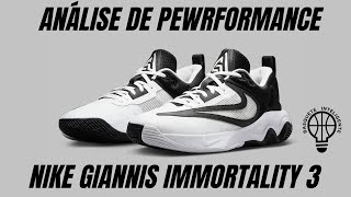 Nike Giannis Immortality 3 é bom? | Review de performance