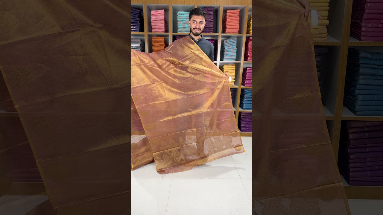 Designer Tissue Silk Jacquard Saree