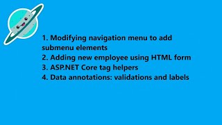 .NET Centric Computing Part 16 - Add New Employee - HTML Forms, Tag Helpers, Client Side Validations