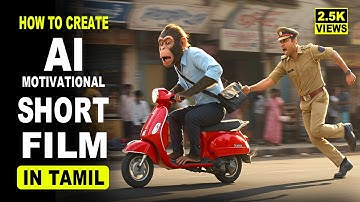 AI SHORT FILM TUTORIAL in Tamil | Google FLOW (Veo3) Step by Step Tutorial in Tamil | Mr JR