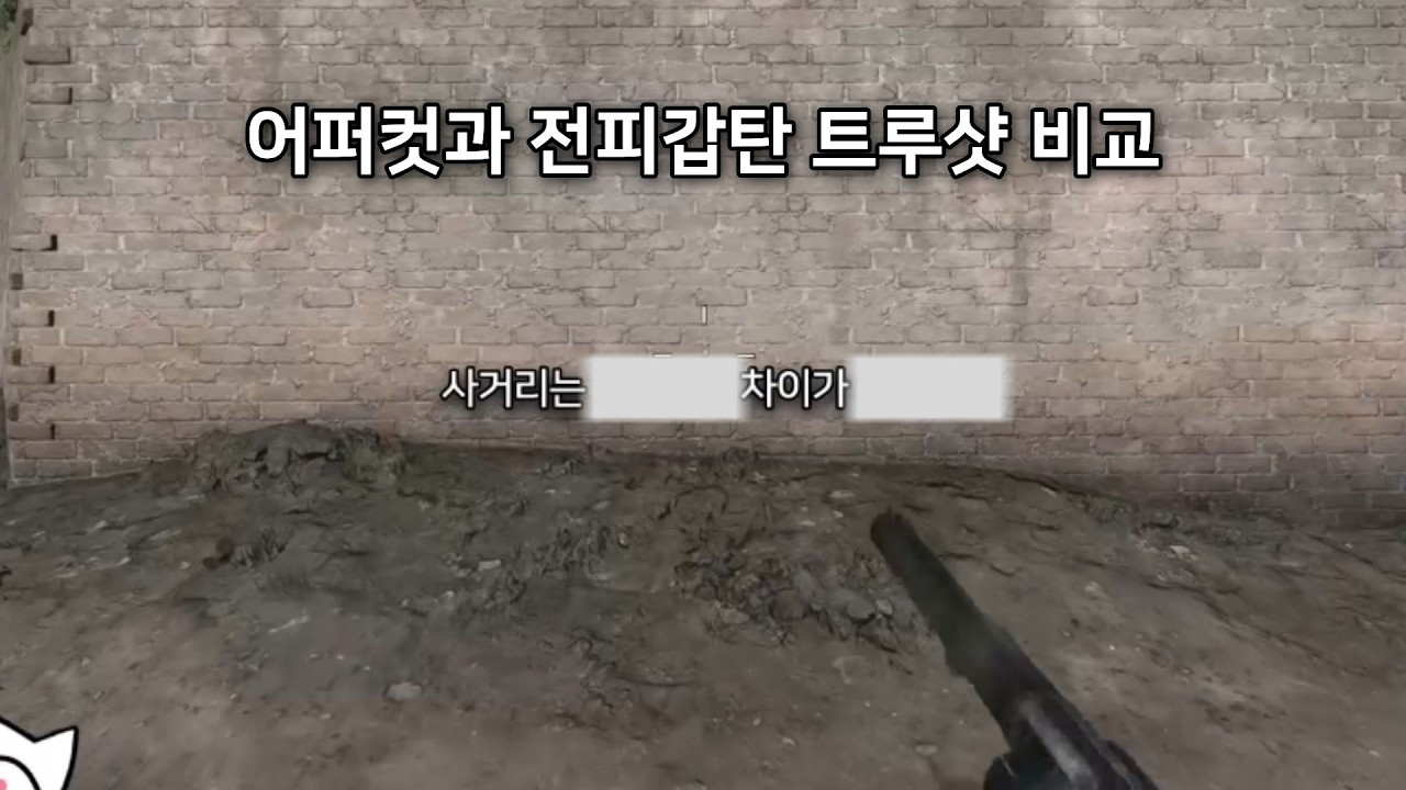 어퍼컷과 전피갑탄 트루샷이 두방컷 낼 수 있는 최대 거리는 얼마나 될까 [헌트쇼다운]