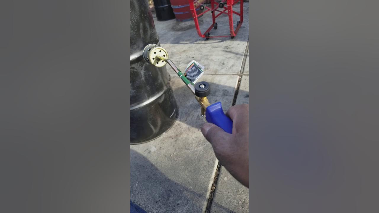 Harbor freight weed burner review. YouTube