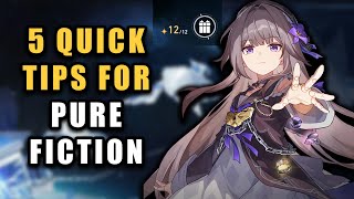 5 Quick Tips to Help in Pure Fiction | Easy F2P Guide | Honkai: Star Rail @Enviosity