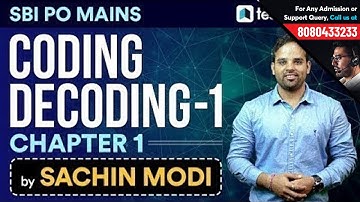 Coding Decoding by Sachin Modi | Chapter 1 | SBI PO Mains Reasoning Special