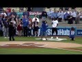 Shawn Stockman of Boyz II Men Sings National Anthem at Dodger Stadium 8-22-12
