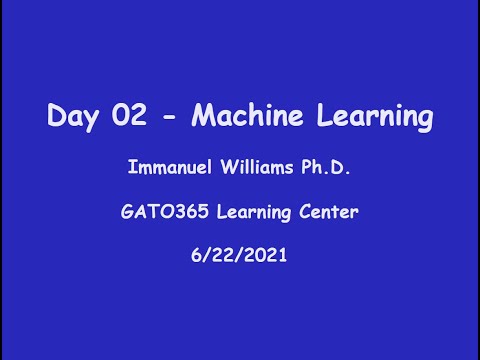 Day 02 - Machine Learning: Error & Confusion Matrix