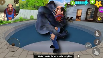 Scary Stranger 3D New Update New Gorilla Levels - Android Gameplay 2020 FHD