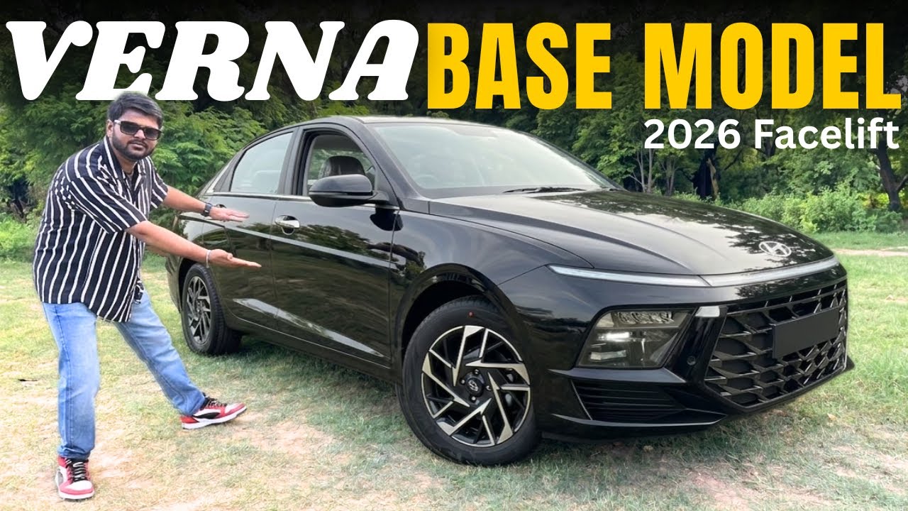 Verna Base Model Hyundai Verna Facelift HX4 Model Petrol Price & Features ️ Verna ...