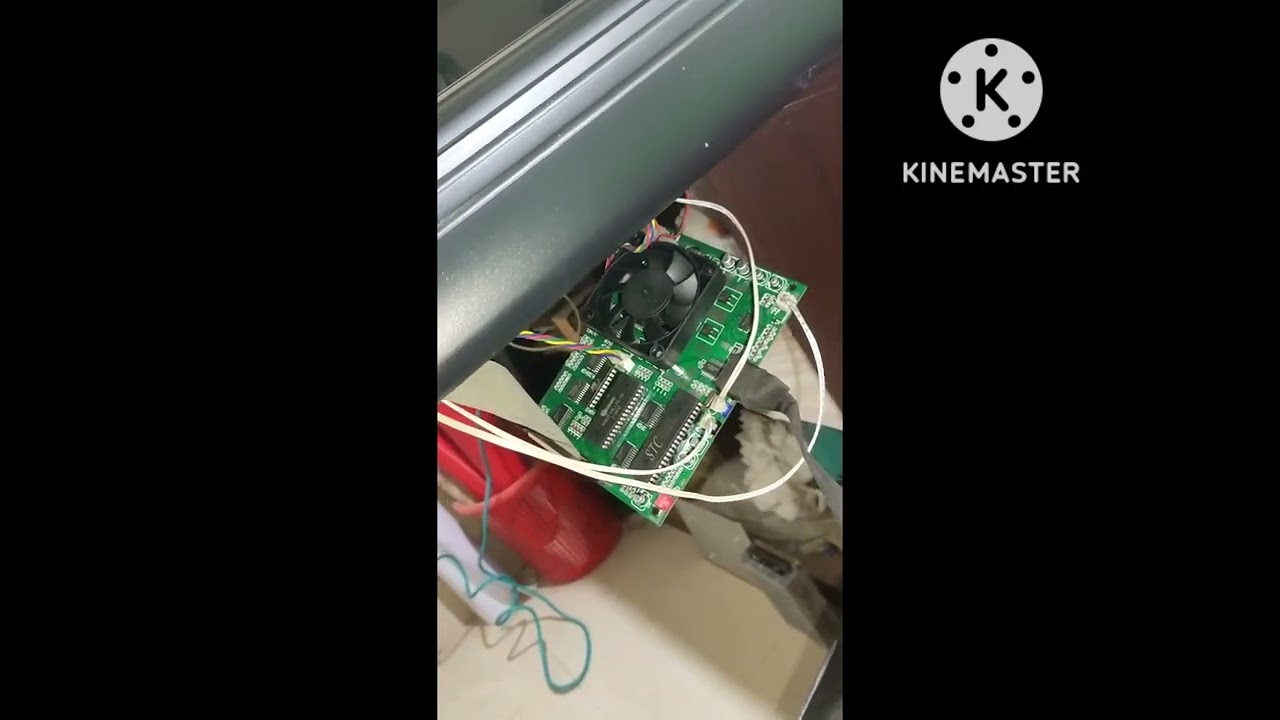 Installing Mainboard and Power Supply on E-Cut Cutting Plotter