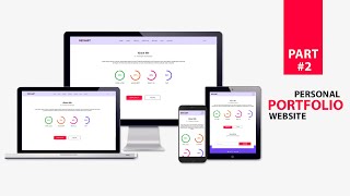 Build a Complete Responsive Personal Portfolio Website using Html CSS & Javascript from Scratch