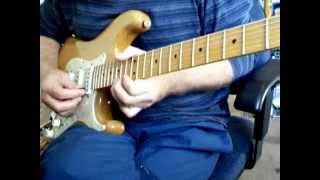 Pink Floyd Style Jam - Guitar Solo - G&L Legacy  - Vox Tonelab ST chords