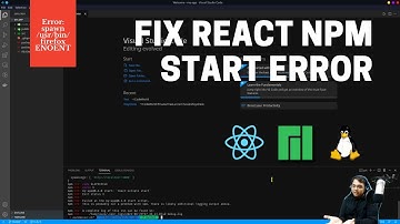Fix npm start error in Linux | Change default browser for terminal