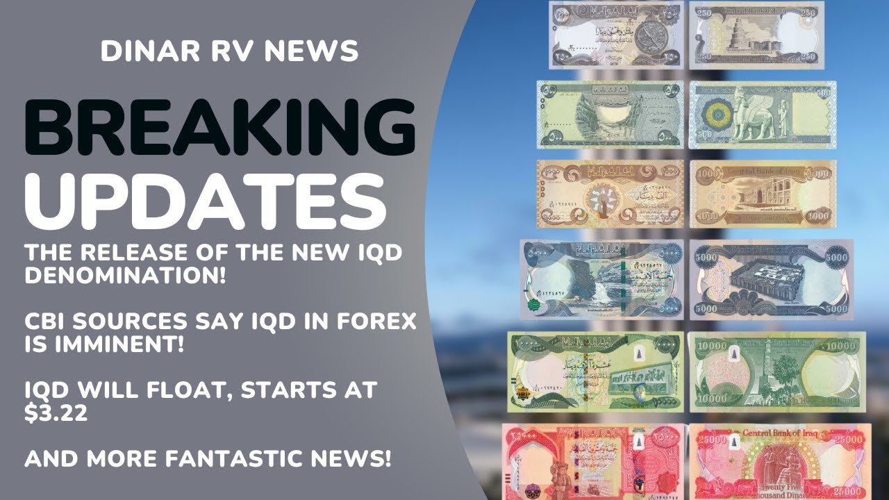 🔴IQD in FOREX is IMMINENT From CBI Contact!🚩Float Start at 3.22!?🤔