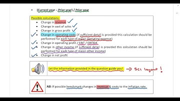 Analysis and interpretation of financial and non financial information   Part 2   Profitability rati