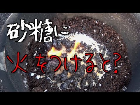 砂糖にガソリンで火をつけてみた 実験 Youtube 砂糖にガソリンで火をつけてみた 実験 Youtube