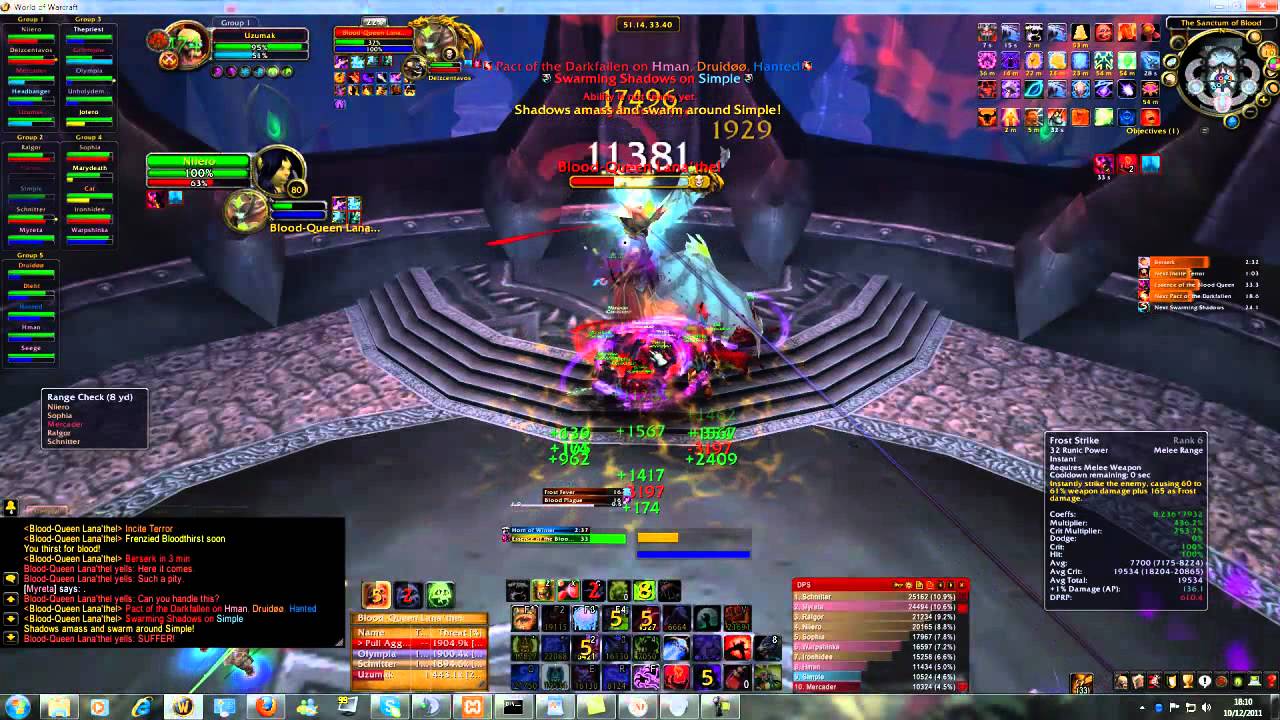 Icecrown Citadel 25M - BQ - Quest Blood Infusion