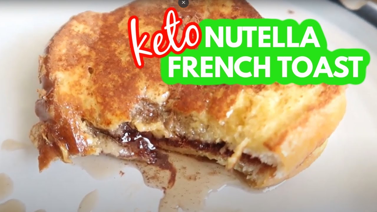 NUTELLA STUFFED FRENCH TOAST.. AND YEAH, IT'S KETO! 😲 YouTube