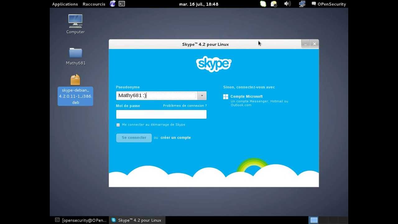 installer flash dans Debian