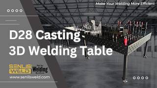 D28 Casting 3D Welding Table | Heavy-Duty Modular Fixture System for Precision Welding