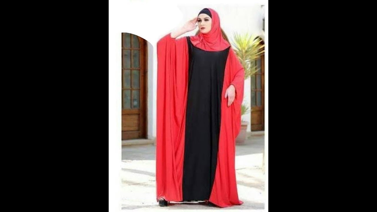 تفصيل و خياطة إسدال واسع بلونين للصلاة أو للبيت - هوايتي.