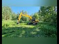 Привезли экскаватор JCB