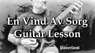 Darkthrone - En Vind Av Sorg Guitar Lesson