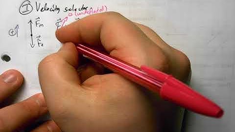 P30 B3.5a - Mass Spectrometer (Part I)