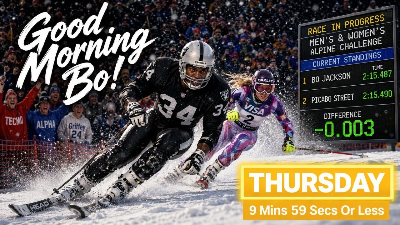 Bo Jackson Battle Arena Thursday Show | Good Morning Bo! 9 Minute Edition 📱