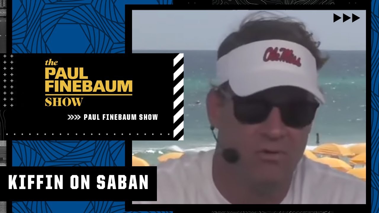 Lane Kiffin on getting his 'Masters' from Nick Saban | The Paul Finebaum Show