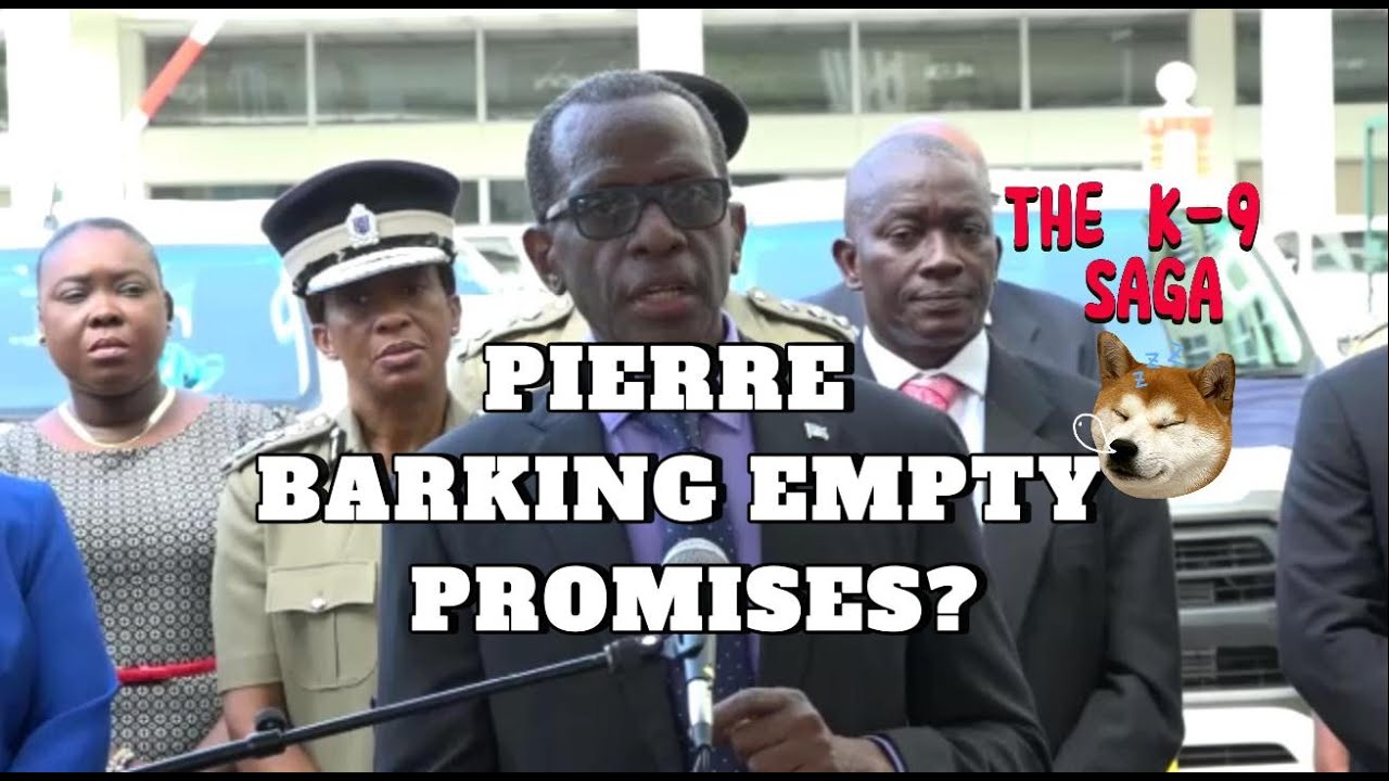 K9 GONE, GUNS RUN WILD! St. Lucia PM's Scanner Promise BACKFIRES Gun