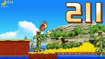 ✅ Banana Kong 1 / Gameplay Walkthrough / Part 211