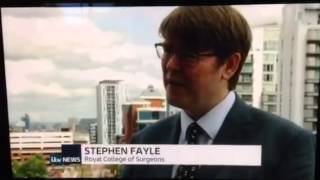 Dr Mani featured on ITV News on 12/7/2015